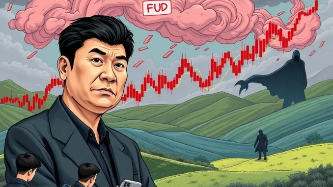 Changpeng Zhao warns against crypto FUD, highlighting how market anxiety can be exploited by large investors.