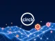 Circle's strategic exploration of a native token on the Arc blockchain, symbolizing innovation and the future of stablecoin technology.