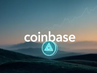 The Coinbase logo alongside a stylized ALLO token, symbolizing a significant Coinbase listing and new digital asset opportunities.