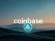 The Coinbase logo alongside a stylized ALLO token, symbolizing a significant Coinbase listing and new digital asset opportunities.