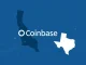 Illustration showing Coinbase moving its corporate domicile from Delaware to Texas, highlighting the Coinbase move to Texas.