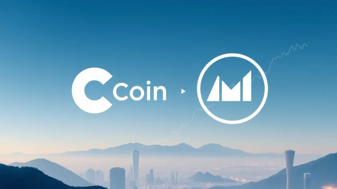 Visualizing the significant Momentum MMT listing on the Coinone exchange, signaling new trading opportunities for investors.