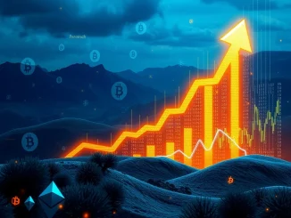 Charts showing a significant surge in crypto funding, illustrating the $3.9 billion in cryptocurrency investments raised by firms in October.