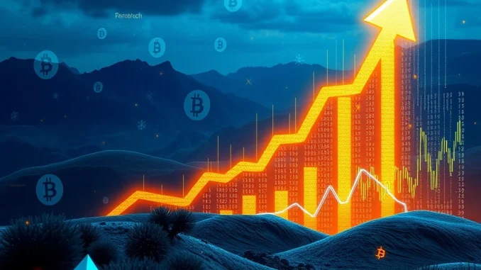 Charts showing a significant surge in crypto funding, illustrating the $3.9 billion in cryptocurrency investments raised by firms in October.
