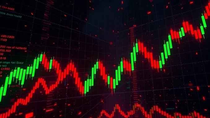 Charts showing significant crypto liquidations, reflecting the market volatility and impact on leveraged trading in the futures market.