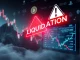 A visual representation of significant crypto liquidations impacting the futures market, showing market volatility and trading losses.