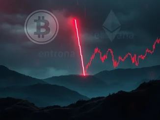 Chart showing a massive spike in crypto liquidations, representing the $785M wipeout of long positions in the cryptocurrency market.