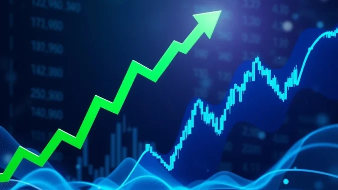 Unveiling Crypto's Powerful Rebound: Liquidity Inflow Signals Market Shift Chart illustrating strong crypto liquidity driving the cryptocurrency market rebound ahead of traditional stock markets, signaling significant liquidity inflow.