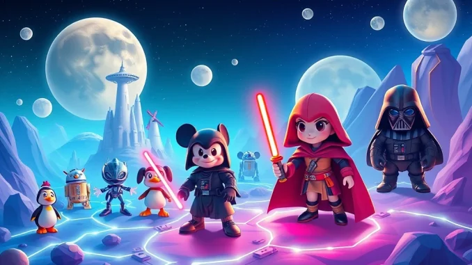 Cryptoys launch brings iconic Disney and Star Wars digital collectibles to the Abstract chain, simplifying blockchain gaming access.
