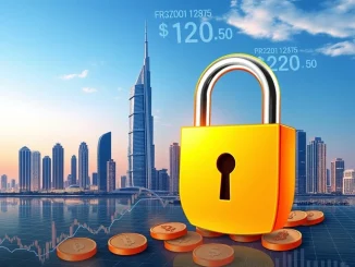 Visualizing Dubai's legal action against Techteryx, freezing assets related to TrueUSD.