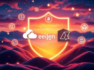 EigenZero cross-chain security module launch, symbolizing enhanced blockchain interoperability and robust protection for Ethereum restaking.