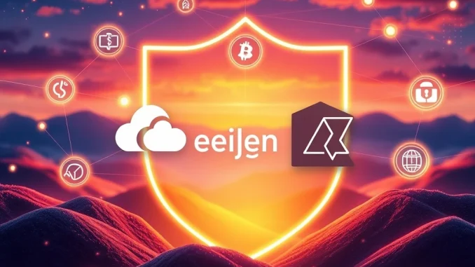 EigenZero cross-chain security module launch, symbolizing enhanced blockchain interoperability and robust protection for Ethereum restaking.