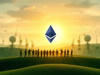 Visual representation of the **Ethereum Protocol Advocacy Alliance** uniting diverse blockchain entities to navigate global crypto regulation.