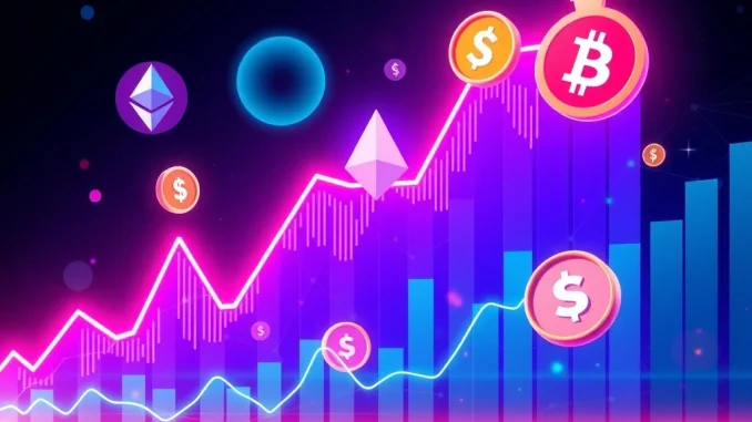 A financial chart illustrating the incredible surge in Ethereum stablecoin volume during October, reflecting heightened market activity.