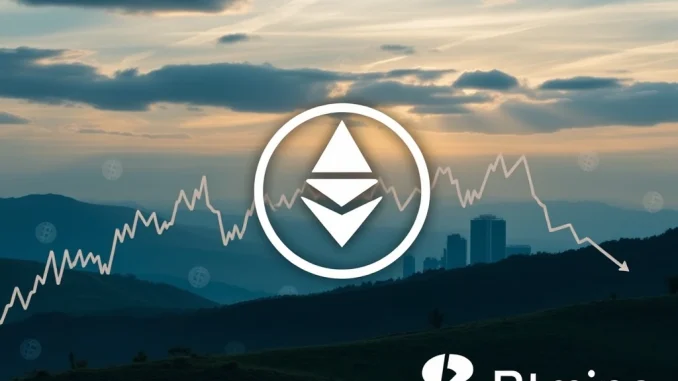 Ethereum Losses: Bitmine and SharpLink Confront Staggering $2.57 Billion Unrealized Decline Chart illustrating Bitmine and SharpLink's staggering unrealized Ethereum losses, highlighting corporate crypto investment risks.