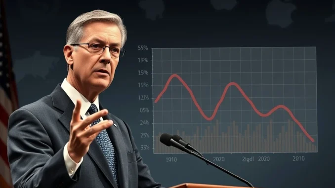 Federal Reserve Governor Stephen Miran discussing the urgent need for a Fed rate cut, specifically a 50 basis point reduction, to influence economic stability.