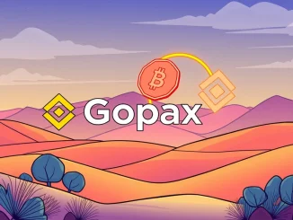 Gopax exchange logo with MBX token symbol, representing the new MARBLEX (MBX) crypto listing and market expansion.