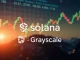 Grayscale Solana ETF chart showing the launch of SOL ETF options trading, indicating new financial opportunities.