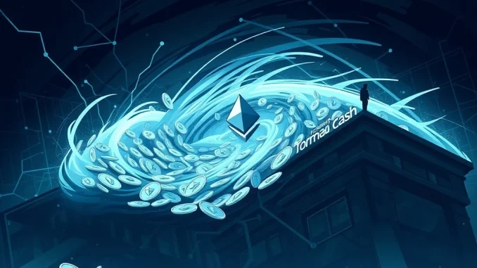 Richard Heart, Hex founder, makes a significant ETH transfer to Tornado Cash, raising crypto privacy questions.