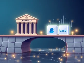 JPM Coin integration with Base blockchain facilitates secure institutional crypto payments.