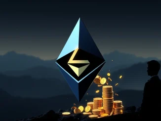 A visual representation of Justin Sun's address staking a monumental amount of ETH on Lido Finance, symbolizing a major move in decentralized finance.