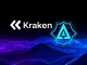Kraken's digital interface showcasing the AIN token, signifying the exchange's new listing and the advancement of AI crypto projects.