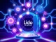 Conceptual image showing LDO tokens flowing into a buyback mechanism, symbolizing Lido DAO's plan to enhance LDO tokenomics and utility.