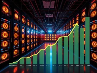 Illustrates the impressive financial turnaround and Q3 revenue growth of MARA Holdings, a leading Bitcoin mining firm.