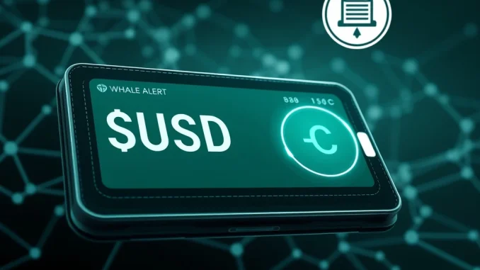 Massive USDC Transfer: Ceffu Moves $265 Million to Unknown Wallet Visualizing a **massive USDC transfer** of $265 million from Ceffu to an unknown wallet, highlighting the scale of crypto whale activity.