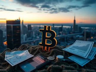 A visual representation of Matador Technologies' strategic Bitcoin investment, showing digital assets and financial growth.