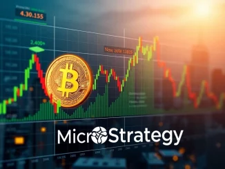 TD Cowen's analysis of MicroStrategy's projected Bitcoin purchase, showing market trends and investment strategy.