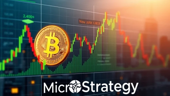TD Cowen's analysis of MicroStrategy's projected Bitcoin purchase, showing market trends and investment strategy.