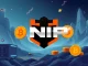 NIP Group's strategic Bitcoin mining expansion, showing an esports logo with crypto elements.