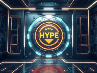 Paradigm's monumental $581M HYPE staking move, illustrating significant crypto investment and blockchain delegation.