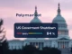 Polymarket interface displaying 84% odds for the US government shutdown ending, symbolizing prediction market insights.