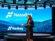 Nasdaq CEO Adena Friedman keynoting Ripple Swell, signaling major finance-crypto convergence.