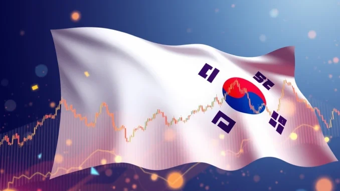 South Korean Crypto Holdings Surge: 1,748 Individuals Declare Massive Binance Fortunes Visualizing the significant increase in **South Korean crypto holdings** on Binance, representing digital wealth and financial reporting.