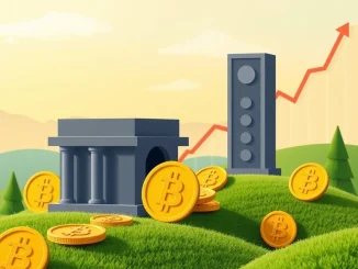 A visual representation of Strive's significant $160 million raise for Bitcoin investments, showing digital currency flowing into a secure financial structure.