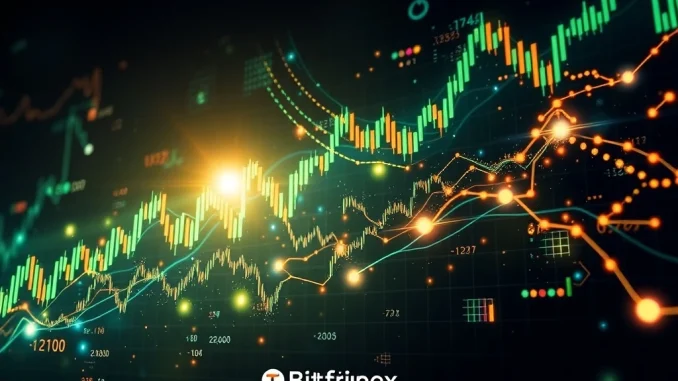 A visual representation of the groundbreaking Tokenized Securities partnership between Tether, Bitfinex Securities, and KraneShares, symbolizing digital asset innovation.
