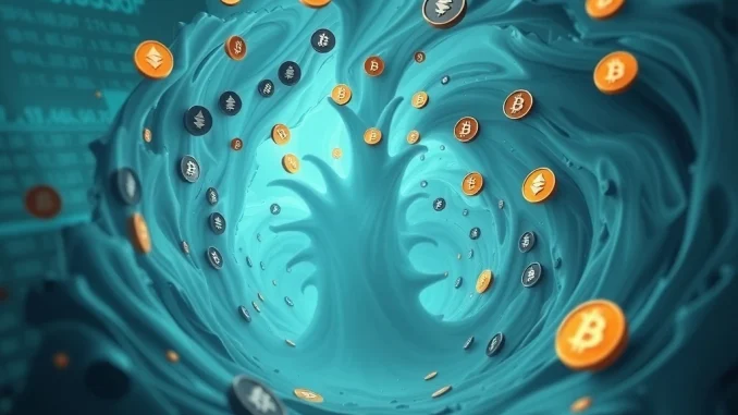 A visual representation of the dramatic increase in Tornado Cash transaction volume, highlighting the significant PulseX ETH transfer.