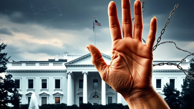 The White House signaling a pivotal shift in US crypto policy as the Trump administration declares an end to the Biden crypto war.