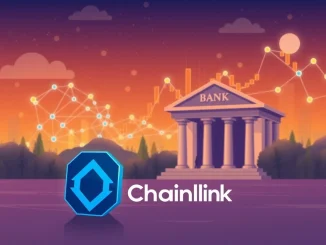 Illustrates the secure and efficient process of UBS's revolutionary tokenized fund redemption using Chainlink DTA for institutional digital assets.