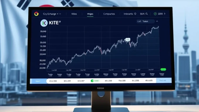 Upbit Unveils Exciting Kite (KITE) Listing Across Key Trading Pairs Upbit exchange interface displaying Kite KITE crypto asset for trading, symbolizing the new cryptocurrency listing.