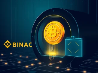 A visual representation of a massive USDC transfer from Binance to an unknown wallet, highlighting the scale of this crypto transaction.