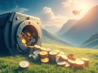 Visualization of 250 million USDC minting, representing a significant stablecoin influx and its impact on the cryptocurrency market.