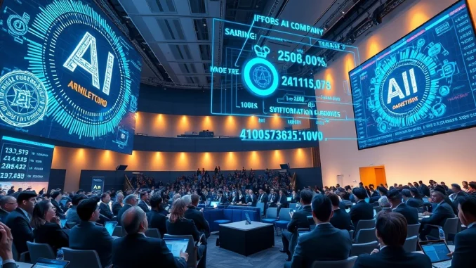 Private equity investment in artificial intelligence at Davos 2026 with record valuations