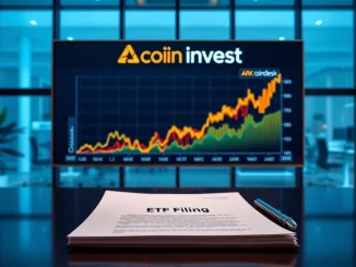 Analysis of ARK Invest's ETF filing for the CoinDesk Crypto 20 index and its market implications.