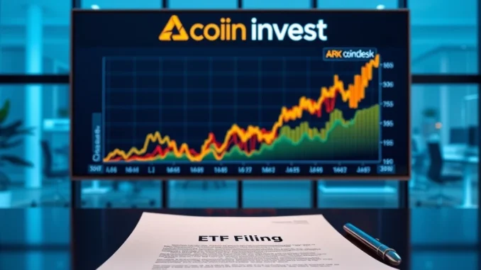Analysis of ARK Invest's ETF filing for the CoinDesk Crypto 20 index and its market implications.