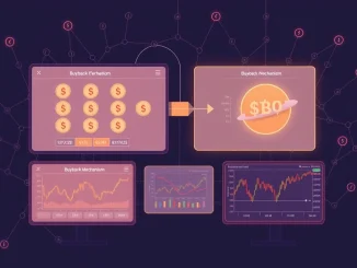 Aster decentralized exchange token buyback program mechanism and fee allocation visualization