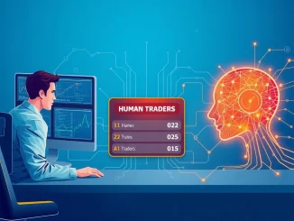 Aster DEX human vs AI trading competition visual with live leaderboard and market data streams.